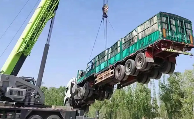 普安道路脱困救援案例
